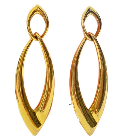 Vintage Gold Drop Earrings – Chic, Bold & Timeless - Picture 1 of 1